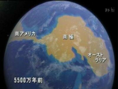 白亜紀の南極大陸